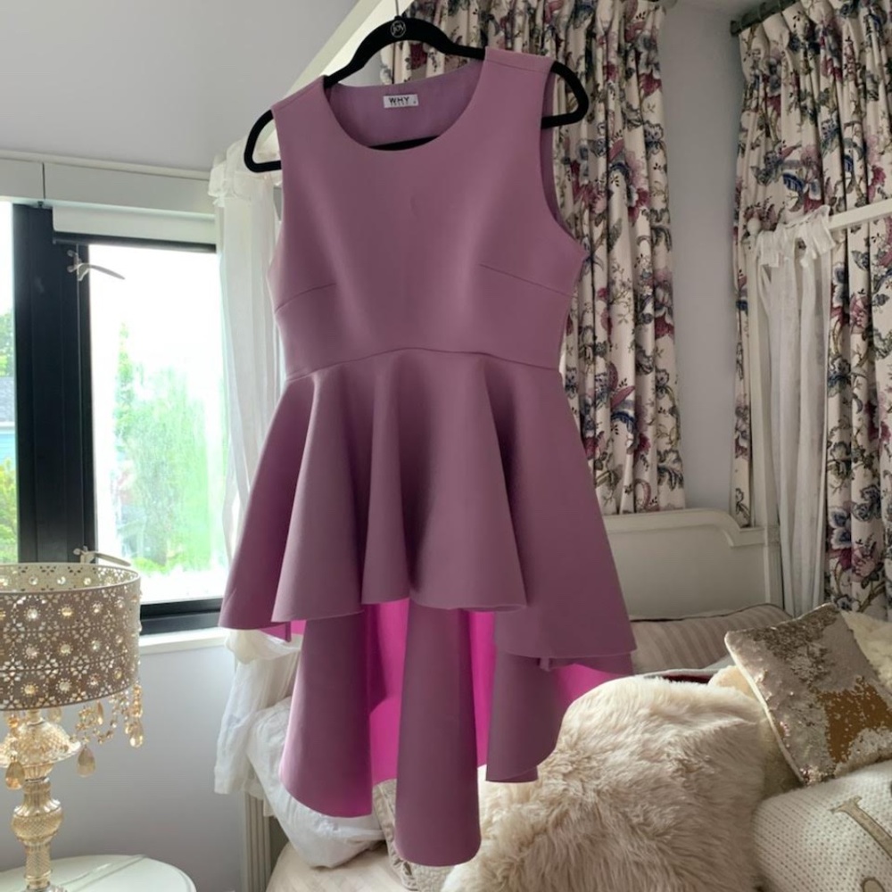 Purple Shirt Dress